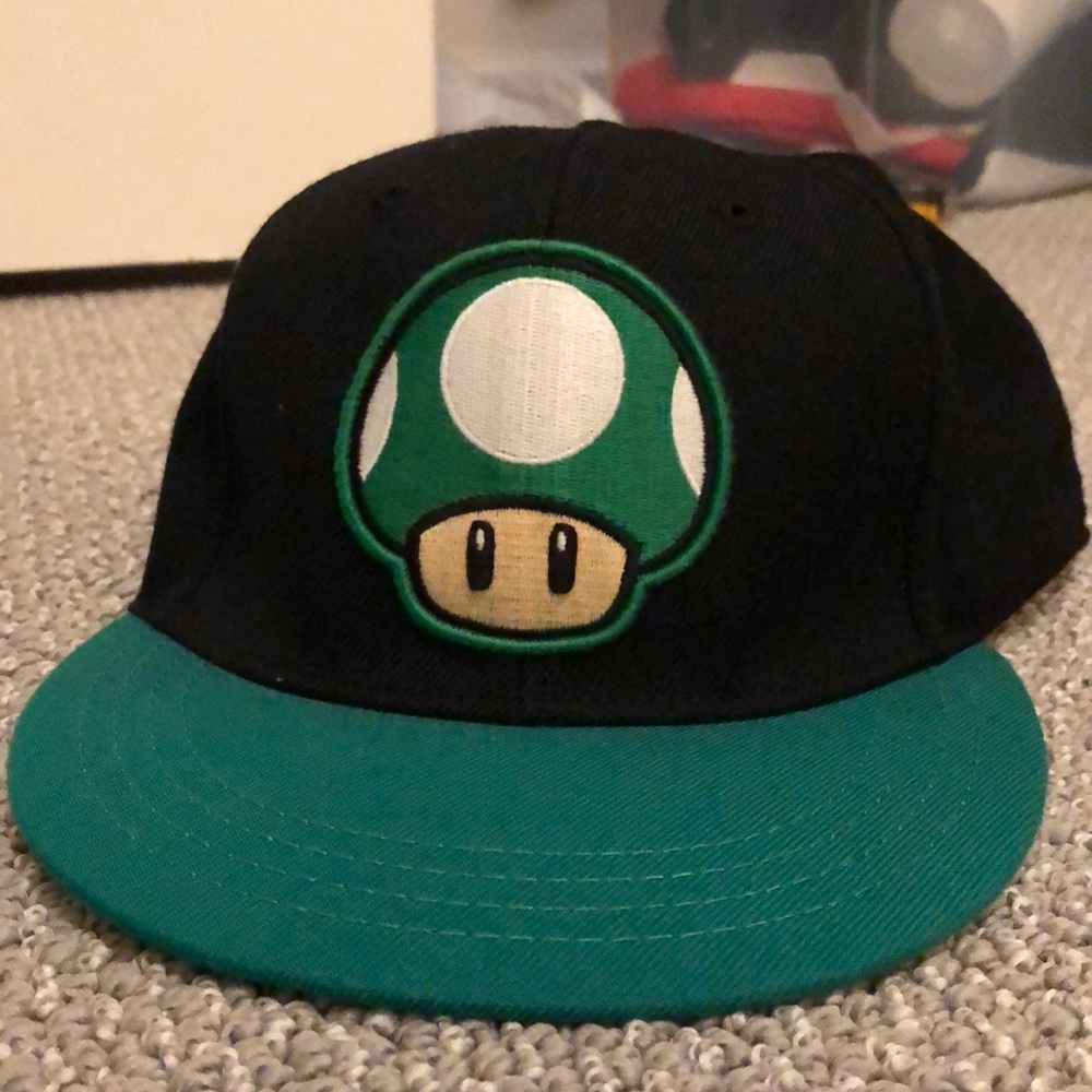 A snapback hat